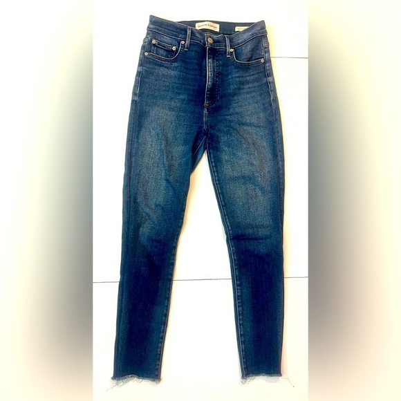 Denim Forum Denim - Denim Forum Lola High Rise Skinny Women's Blue Jeans Size 28